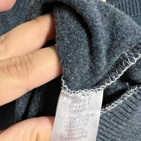 NWT Chaser Bliss Knit Shirred Long Sleeve Raglan Pullover Medium Large M L - Picture 7 of 7